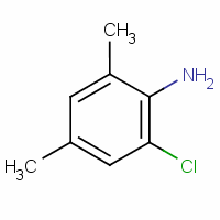 2-氯-4,6-二甲基苯胺分子式结构图