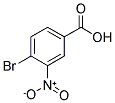 3-硝基-4-溴苯甲酸分子式结构图