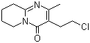 3-(2-氯乙基)-2-甲基-6,7,8,9-四氢-4H-吡啶[1,2-a]并嘧啶-4-酮分子式结构图