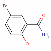 5-溴水杨酰胺分子式结构图