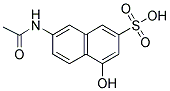 2-乙酰氨基-5-萘酚-7-磺酸分子式结构图