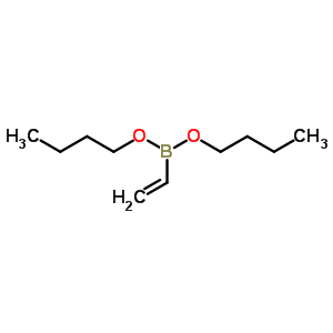 乙烯基硼酸二丁酯分子式结构图