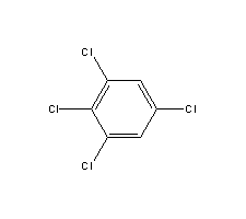 1,2,3,5-四氯苯分子式结构图
