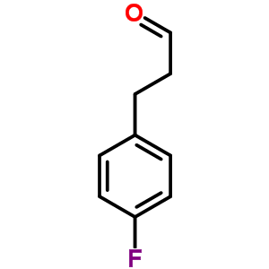 4-氟苯丙醛分子式结构图