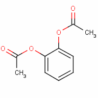 邻苯二酚二乙酸酯分子式结构图