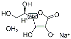 D-(-)-异抗坏血酸钠.一水合物分子式结构图