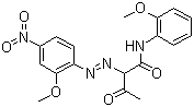 颜料黄74分子式结构图