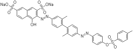 酸性红111分子式结构图