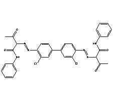 联苯胺黄G分子式结构图