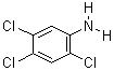 2,4,5-三氯苯胺分子式结构图