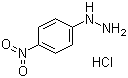 4-硝基苯肼盐酸盐分子式结构图