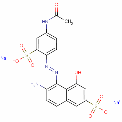 酸性红37分子式结构图