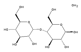 麦芽糖一水合物分子式结构图