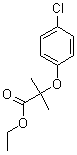 氯贝特分子式结构图