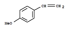 对甲氧基苯乙烯分子式结构图