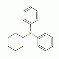 环己基双苯膦分子式结构图