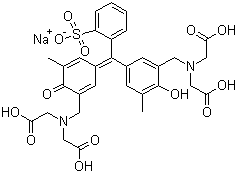 二甲酚橙钠盐分子式结构图