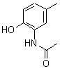 2-羟基-5-甲基乙酰苯胺分子式结构图