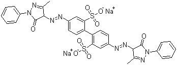 酸性黄42分子式结构图