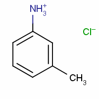 间甲苯胺盐酸盐分子式结构图