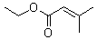 3-甲基-2-丁烯酸乙酯分子式结构图