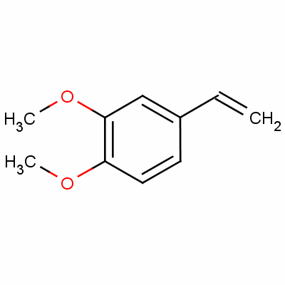 4-乙烯基藜芦素分子式结构图