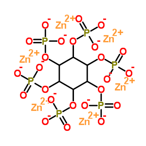 肌醇六磷酸锌分子式结构图