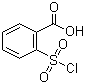 2-(氯磺酰基)苯甲酸分子式结构图