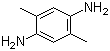 2,5-二甲基-1,4-苯二胺分子式结构图