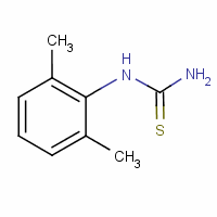 1-(2,6-二甲苯基)硫脲分子式结构图