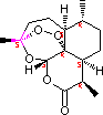 青蒿素分子式结构图