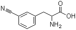 3-氰基苯丙氨酸分子式结构图