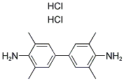 四甲基联苯胺二盐酸分子式结构图