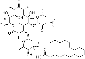 硬脂酸红霉素分子式结构图