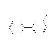 3-甲基联苯分子式结构图