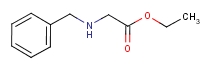N-苄基甘氨酸乙酯分子式结构图
