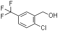 2-氯-5-(三氟甲基)苯甲醇分子式结构图