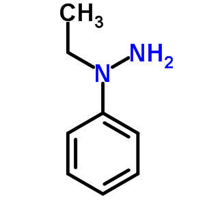 1-乙基-1-苯肼分子式结构图