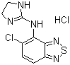 盐酸替扎尼定分子式结构图