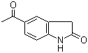 5-乙酰基吲哚-2-酮分子式结构图