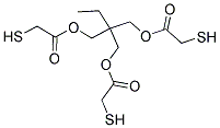 三羟甲基丙烷 三(2-巯基乙酸酯)分子式结构图