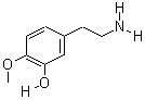 4-甲氧基多巴胺盐酸盐分子式结构图