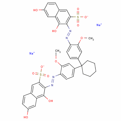 酸性红134分子式结构图