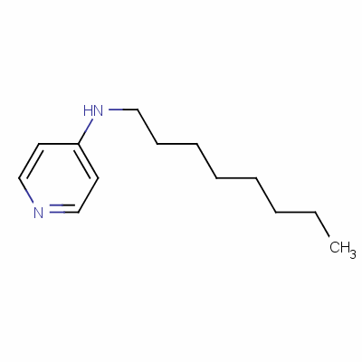 4-正辛氨基吡啶分子式结构图