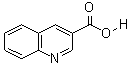 喹啉-3-羧酸分子式结构图