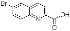 6-溴-2-喹啉甲酸分子式结构图