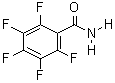 2,3,4,5,6-五氟苯甲酰胺分子式结构图