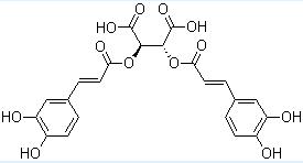 菊苣酸分子式结构图