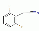 2,6-二氟苯乙腈分子式结构图