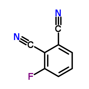3-氟邻苯二腈分子式结构图